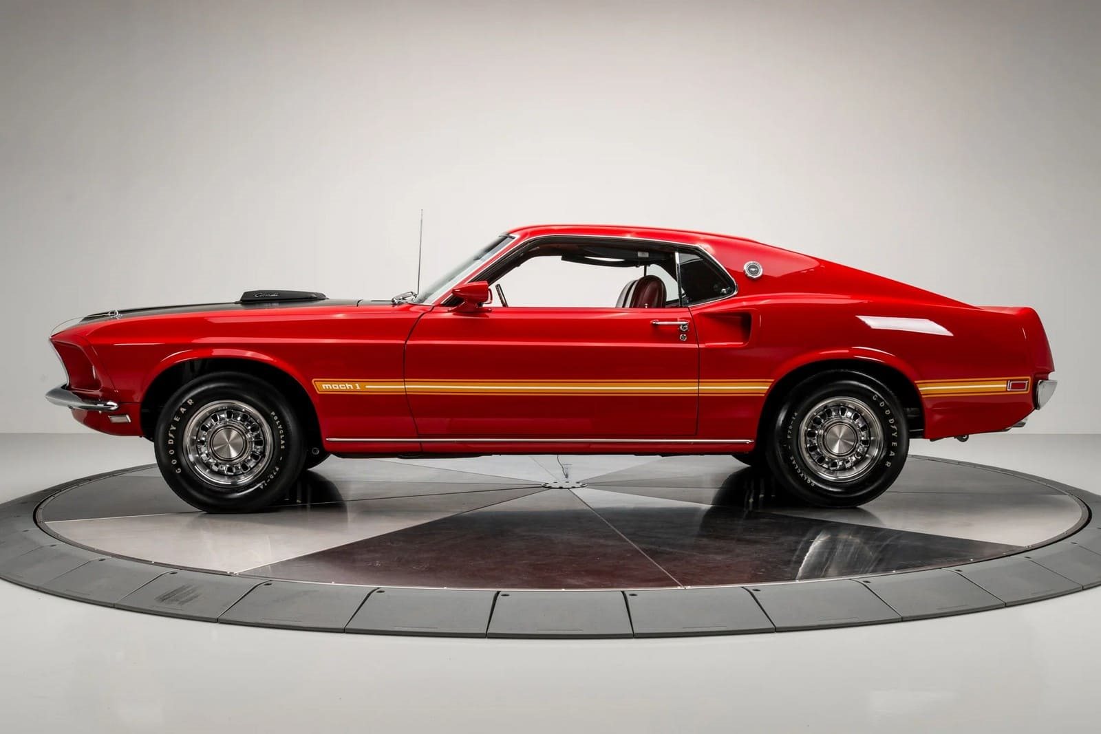 1969 - FORD MUSTANG MACH 1 CANDY APPLE RED, foto 9
