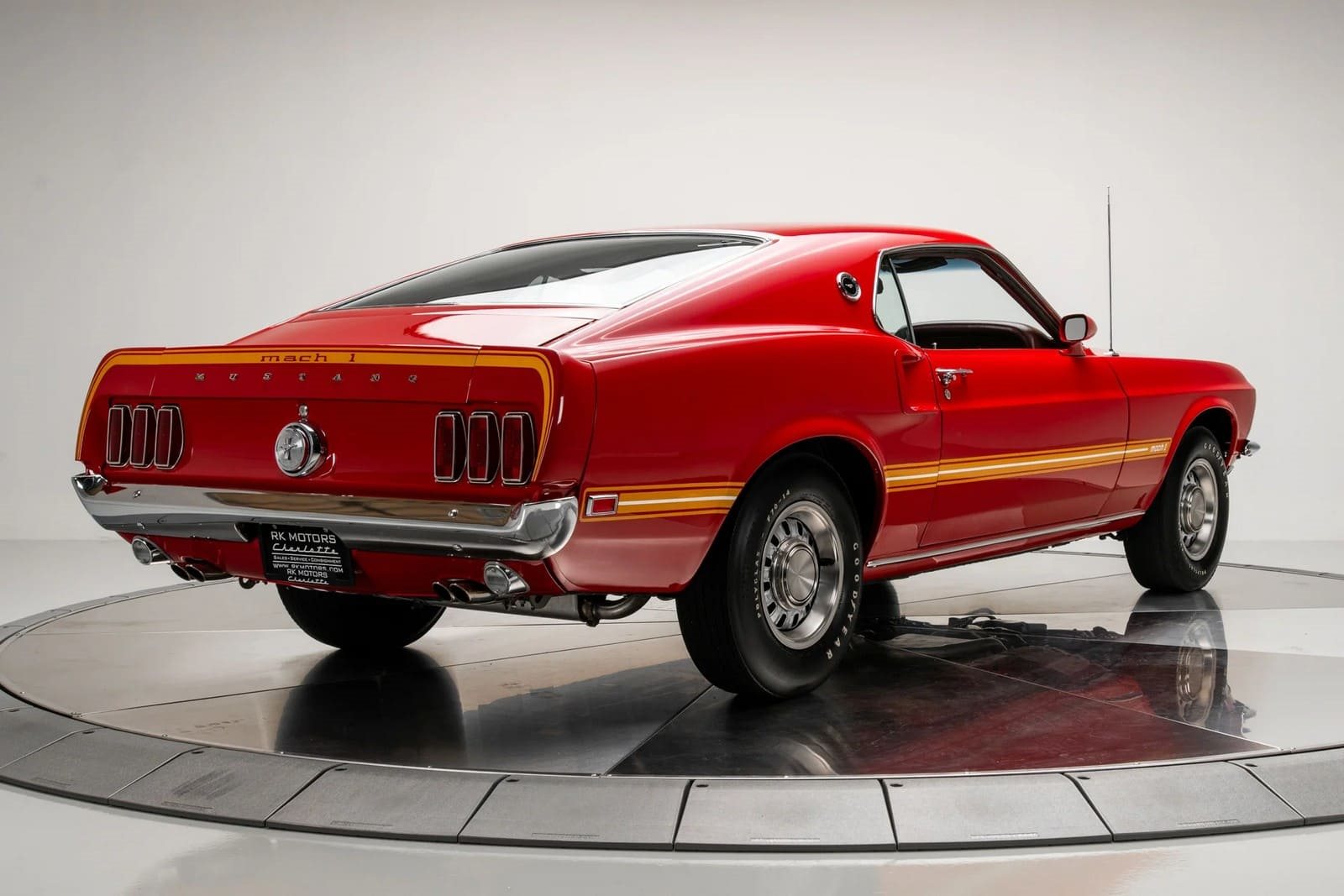 1969 - FORD MUSTANG MACH 1 CANDY APPLE RED, foto 10