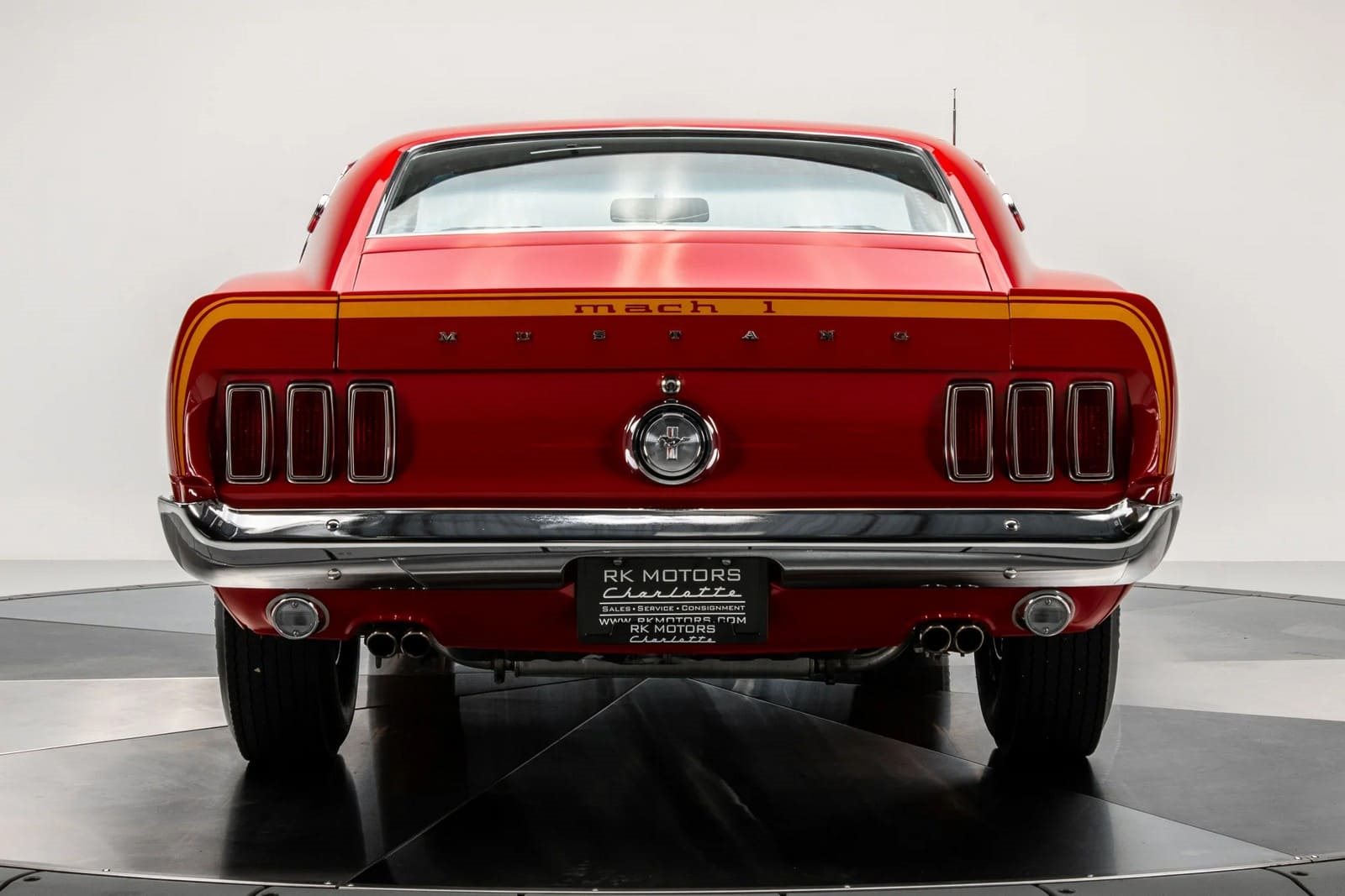 1969 - FORD MUSTANG MACH 1 CANDY APPLE RED, foto 11