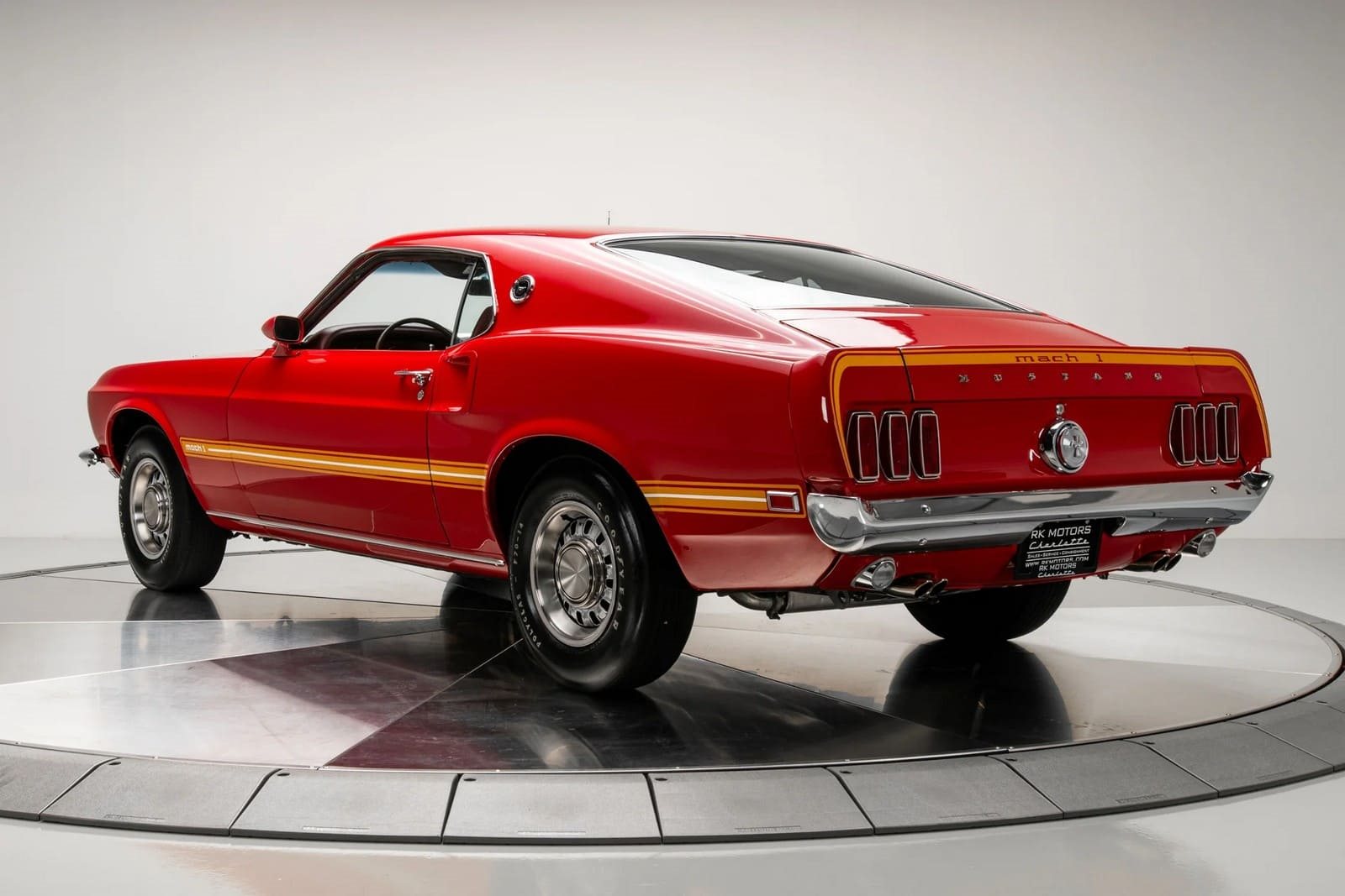 1969 - FORD MUSTANG MACH 1 CANDY APPLE RED, foto 13