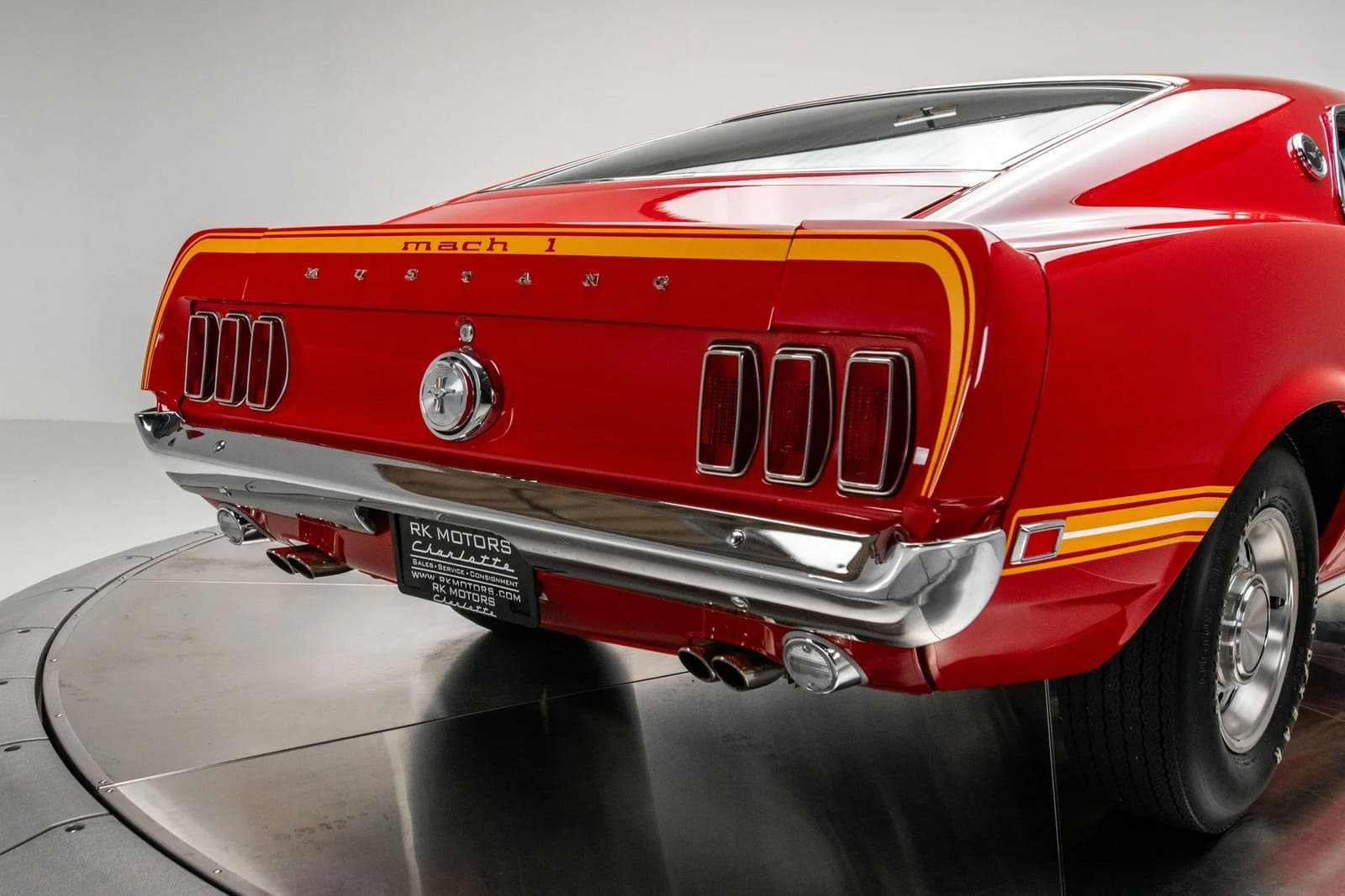 1969 - FORD MUSTANG MACH 1 CANDY APPLE RED, foto 14