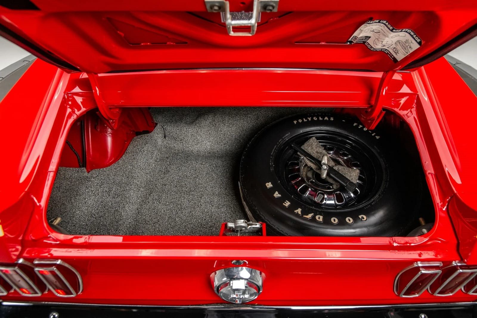 1969 - FORD MUSTANG MACH 1 CANDY APPLE RED, foto 23
