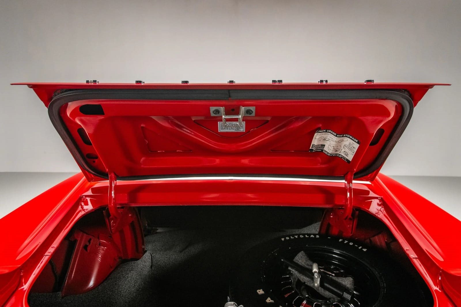 1969 - FORD MUSTANG MACH 1 CANDY APPLE RED, foto 24