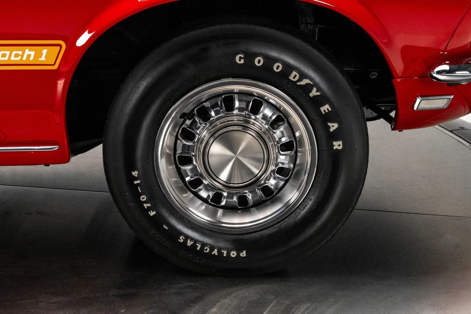 1969 - FORD MUSTANG MACH 1 CANDY APPLE RED, foto 28
