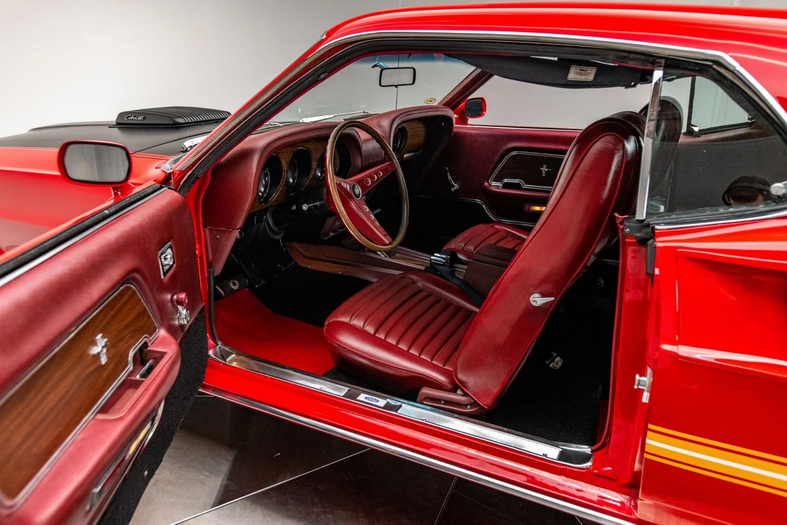 1969 - FORD MUSTANG MACH 1 CANDY APPLE RED, foto 30