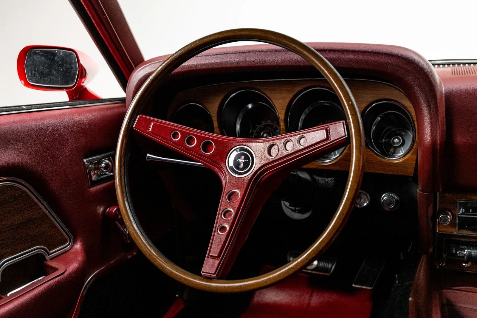 1969 - FORD MUSTANG MACH 1 CANDY APPLE RED, foto 32