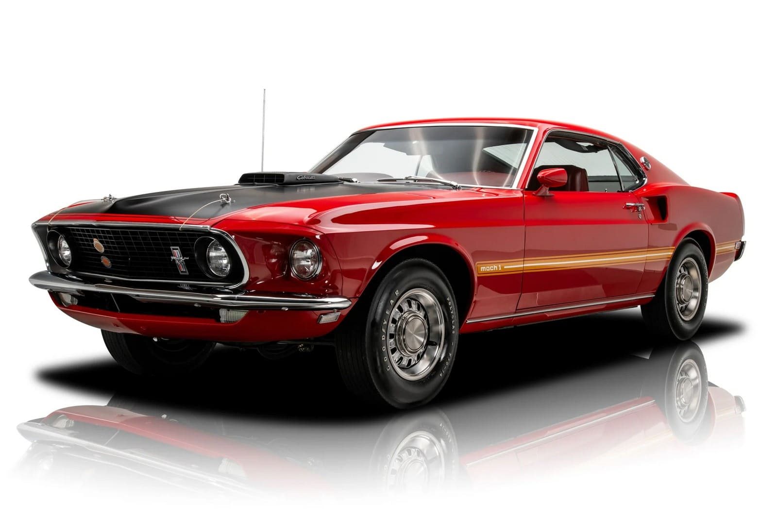 1969 - FORD MUSTANG MACH 1 CANDY APPLE RED, foto 41