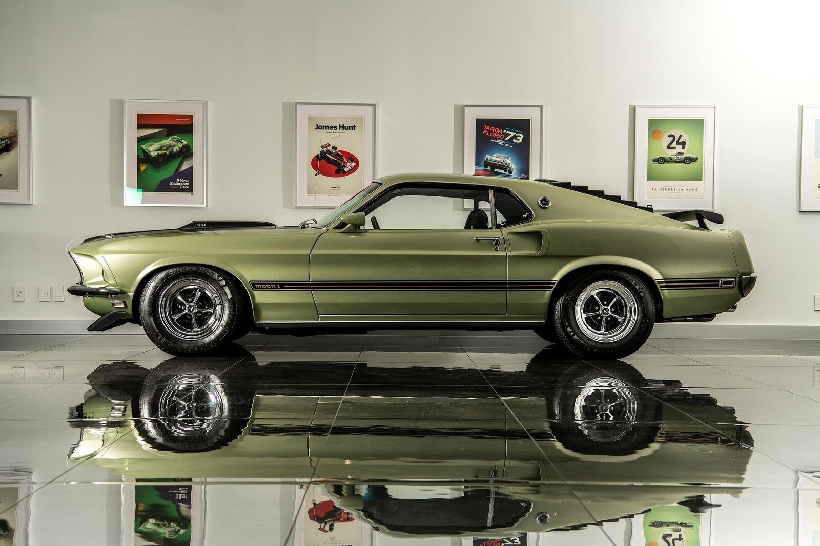 1969 - FORD MUSTANG MACH 1 LIME GOLD, foto 3