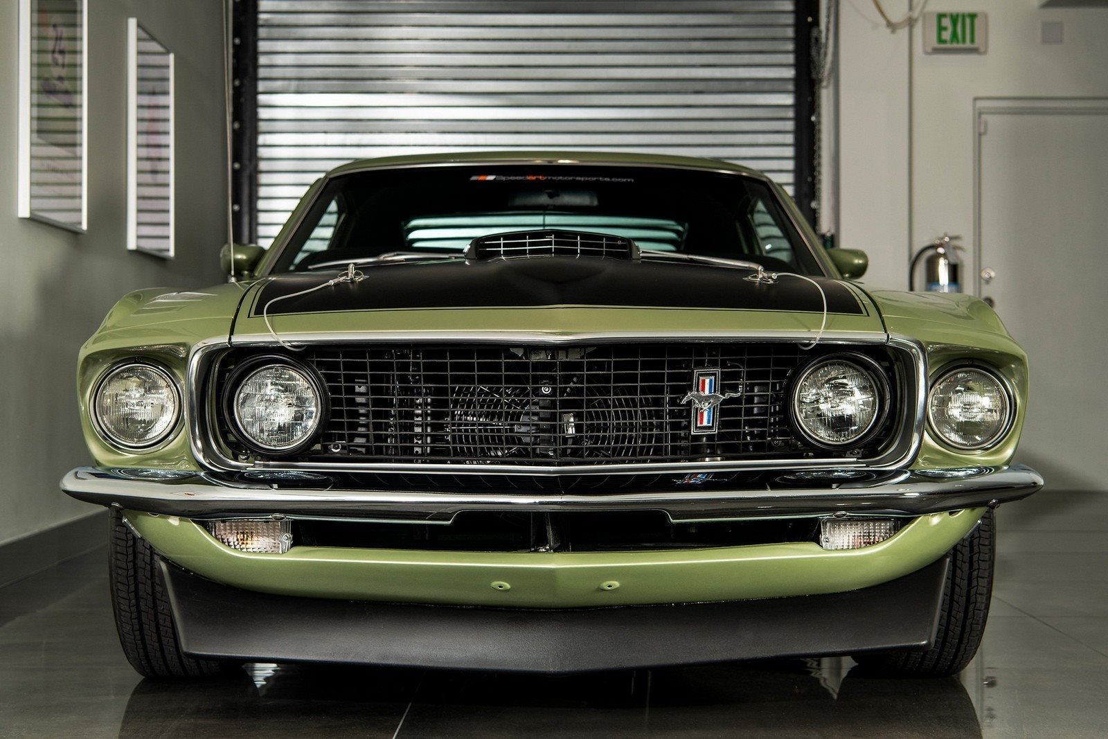 1969 - FORD MUSTANG MACH 1 LIME GOLD, foto 4