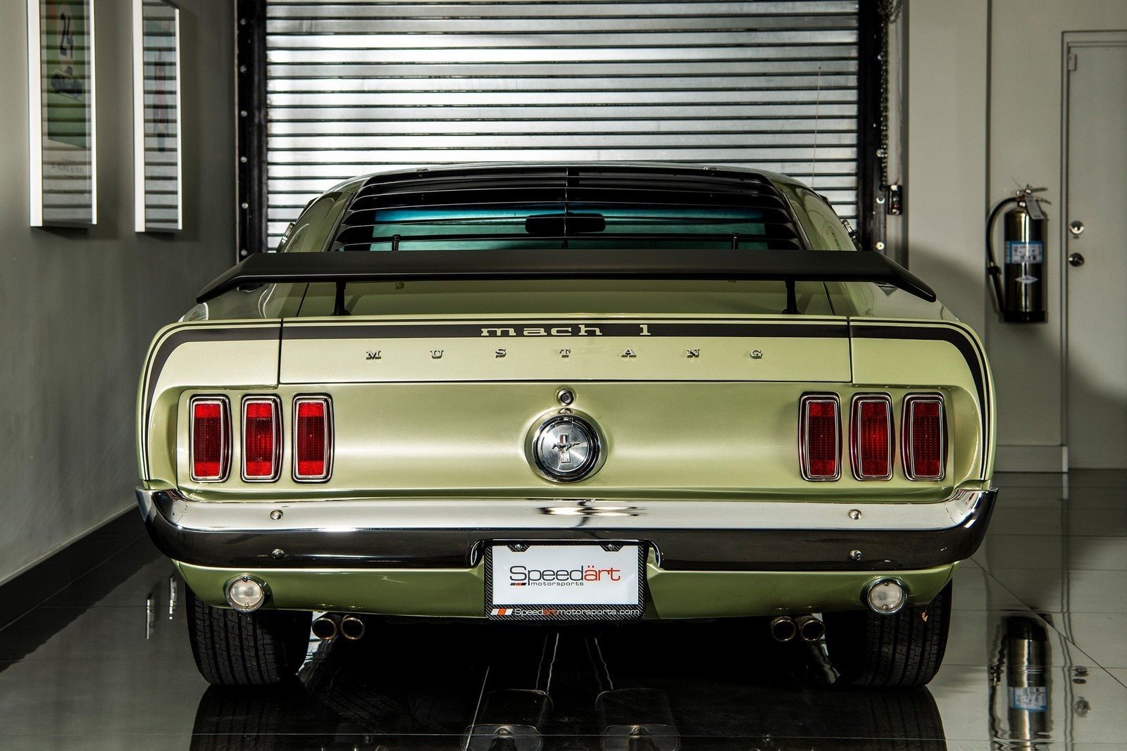 1969 - FORD MUSTANG MACH 1 LIME GOLD, foto 5