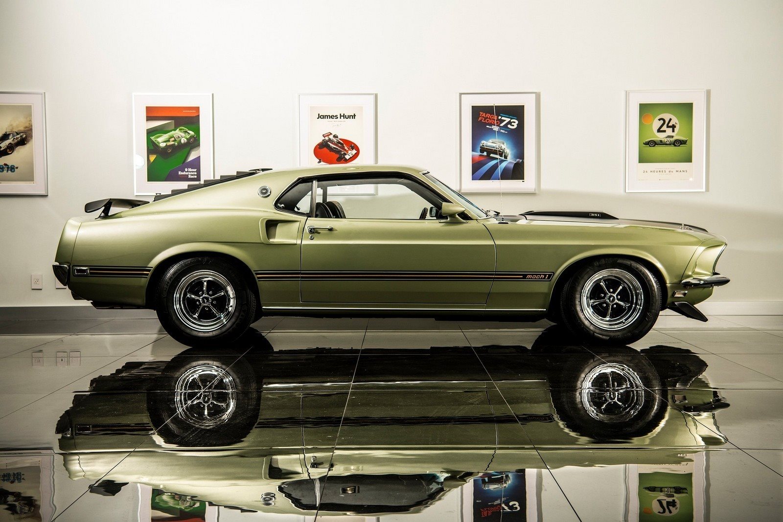 1969 - FORD MUSTANG MACH 1 LIME GOLD, foto 7