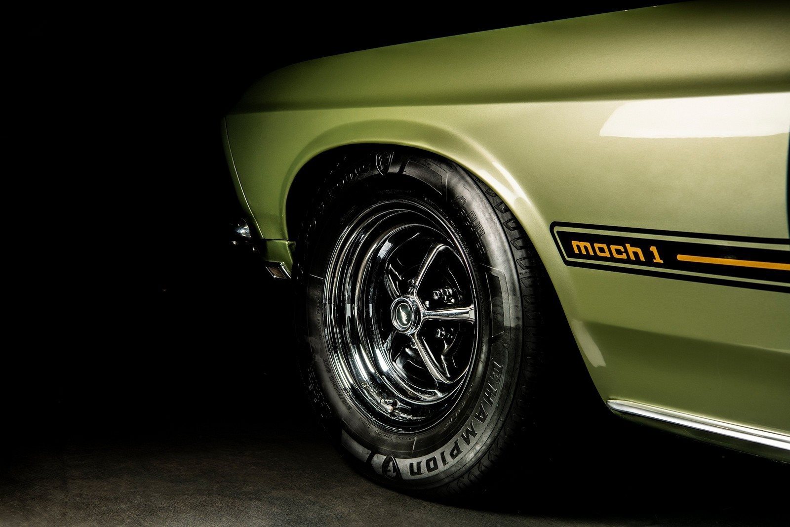 1969 - FORD MUSTANG MACH 1 LIME GOLD, foto 11