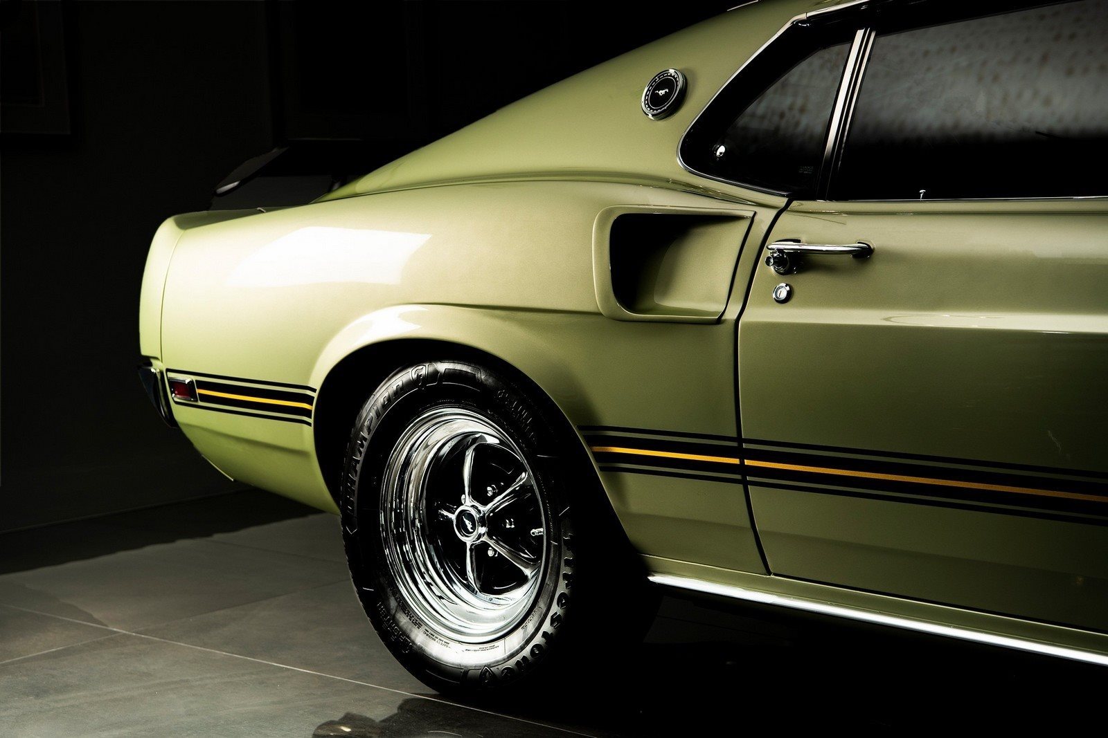1969 - FORD MUSTANG MACH 1 LIME GOLD, foto 19