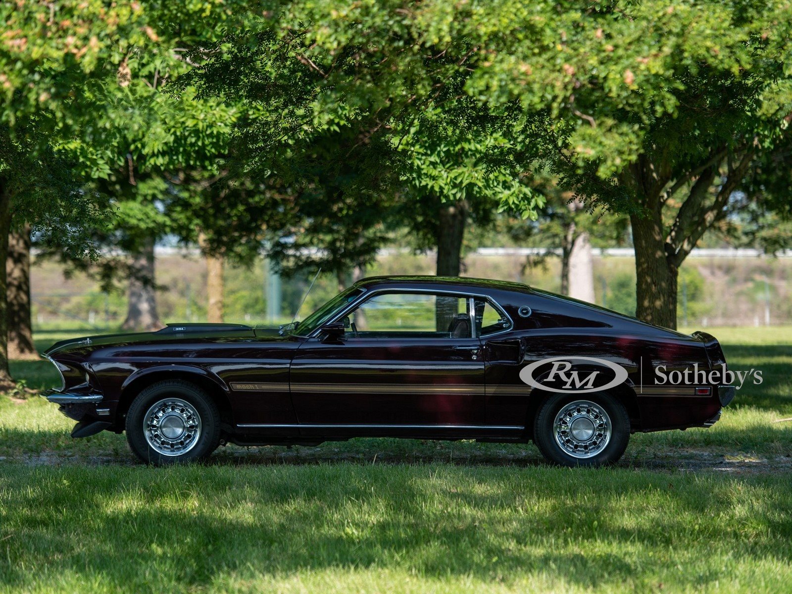 1969 - FORD MUSTANG MACH 1 ROYAL MAROON, foto 3