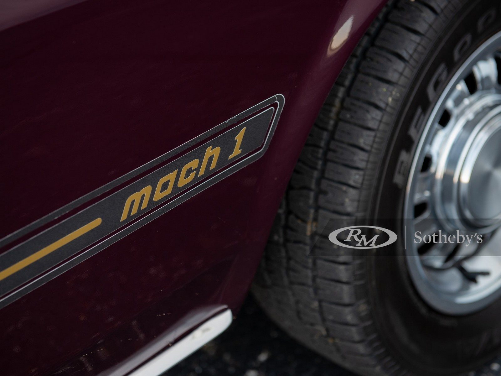 1969 - FORD MUSTANG MACH 1 ROYAL MAROON, foto 6