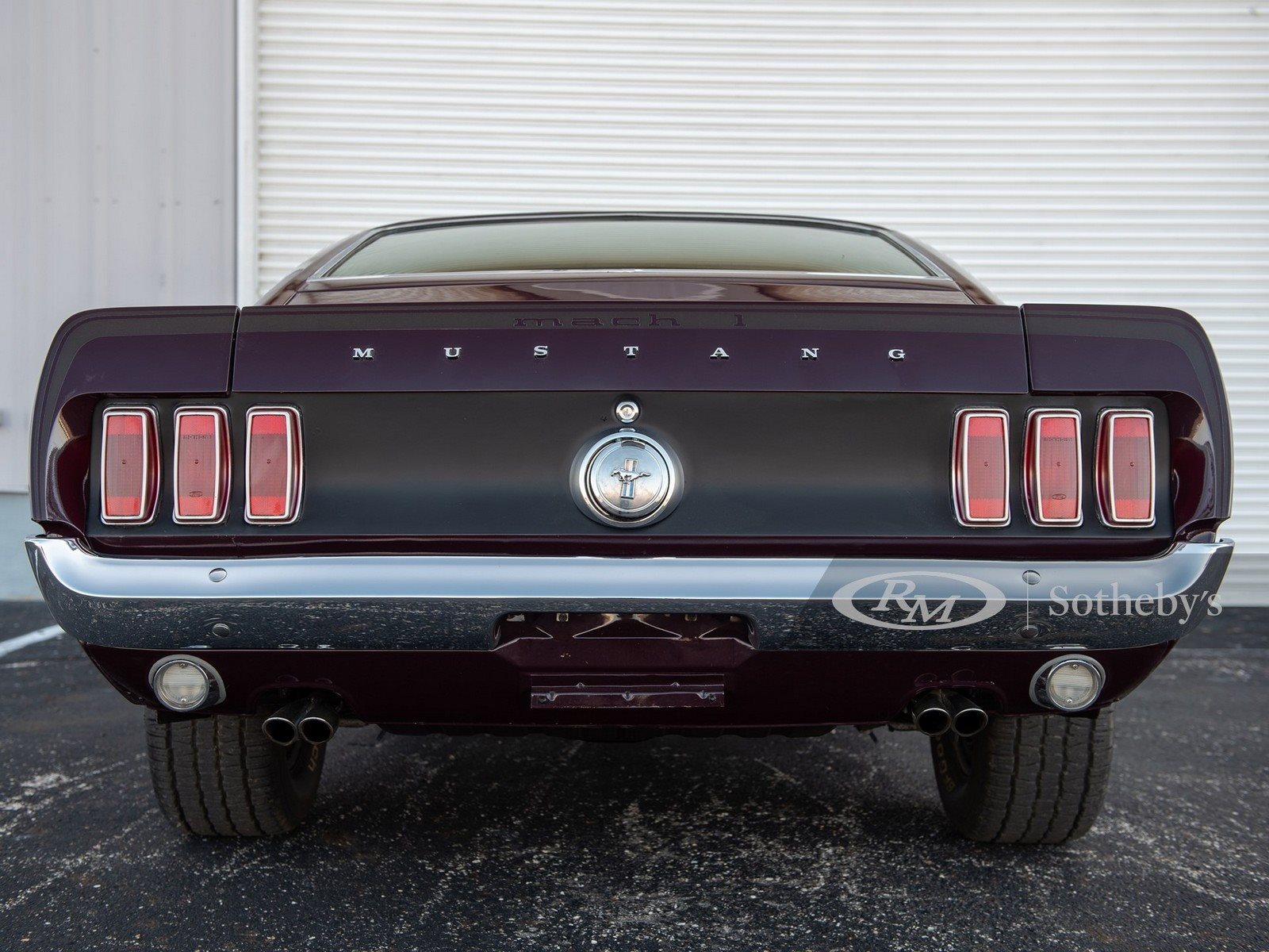 1969 - FORD MUSTANG MACH 1 ROYAL MAROON, foto 7