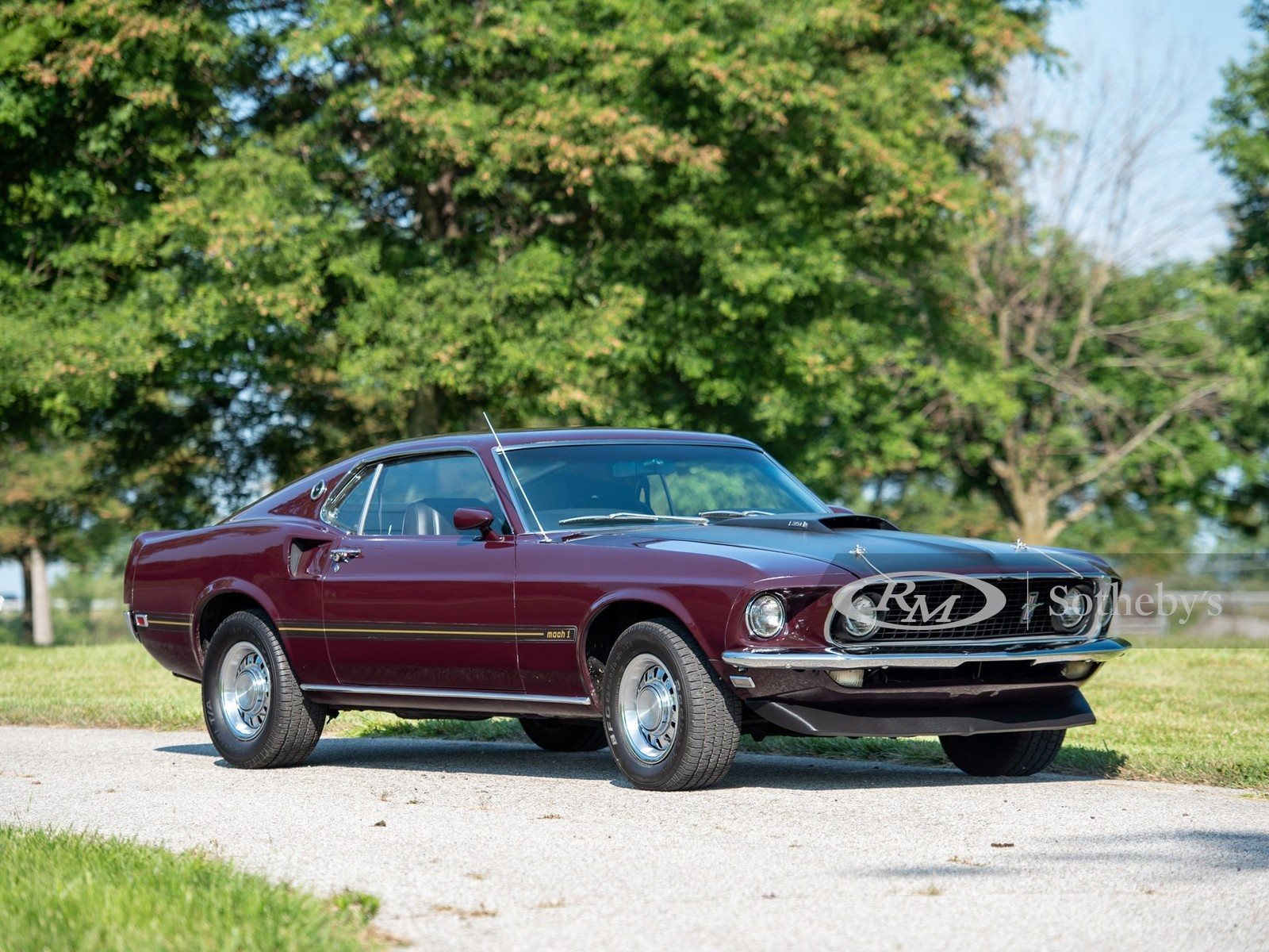 1969 - FORD MUSTANG MACH 1 ROYAL MAROON, foto 40