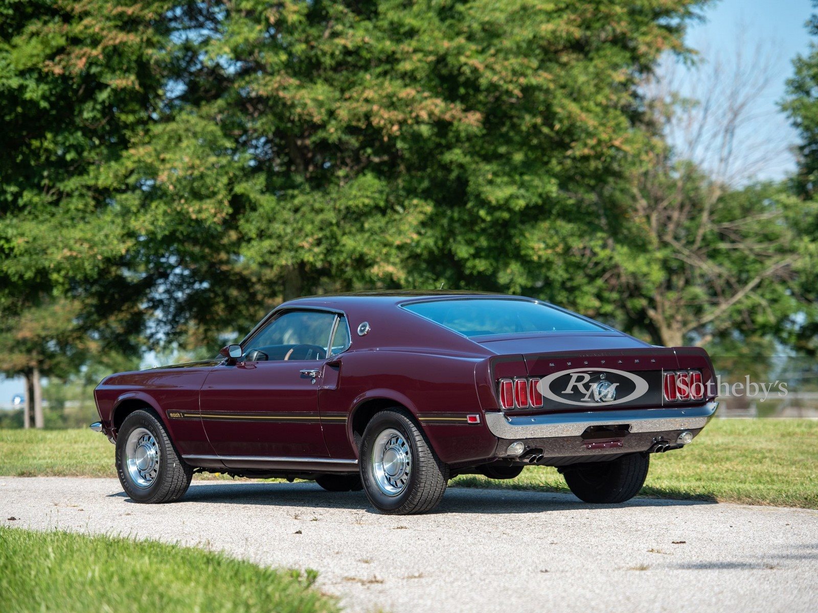 1969 - FORD MUSTANG MACH 1 ROYAL MAROON, foto 41