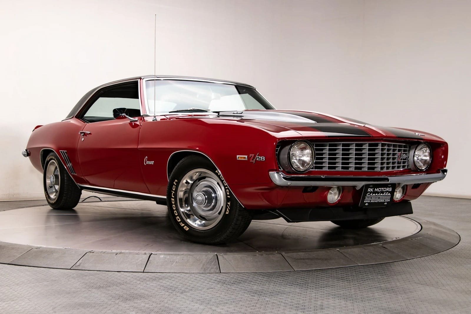 1969 - CHEVROLET CAMARO Z/28 GARNET RED, foto 9