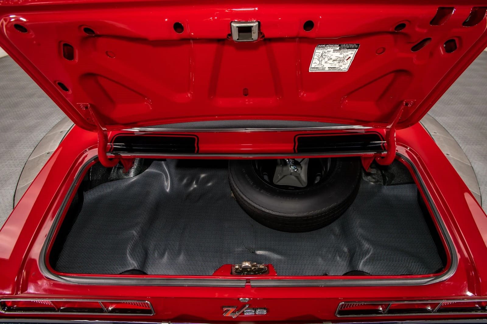 1969 - CHEVROLET CAMARO Z/28 GARNET RED, foto 23