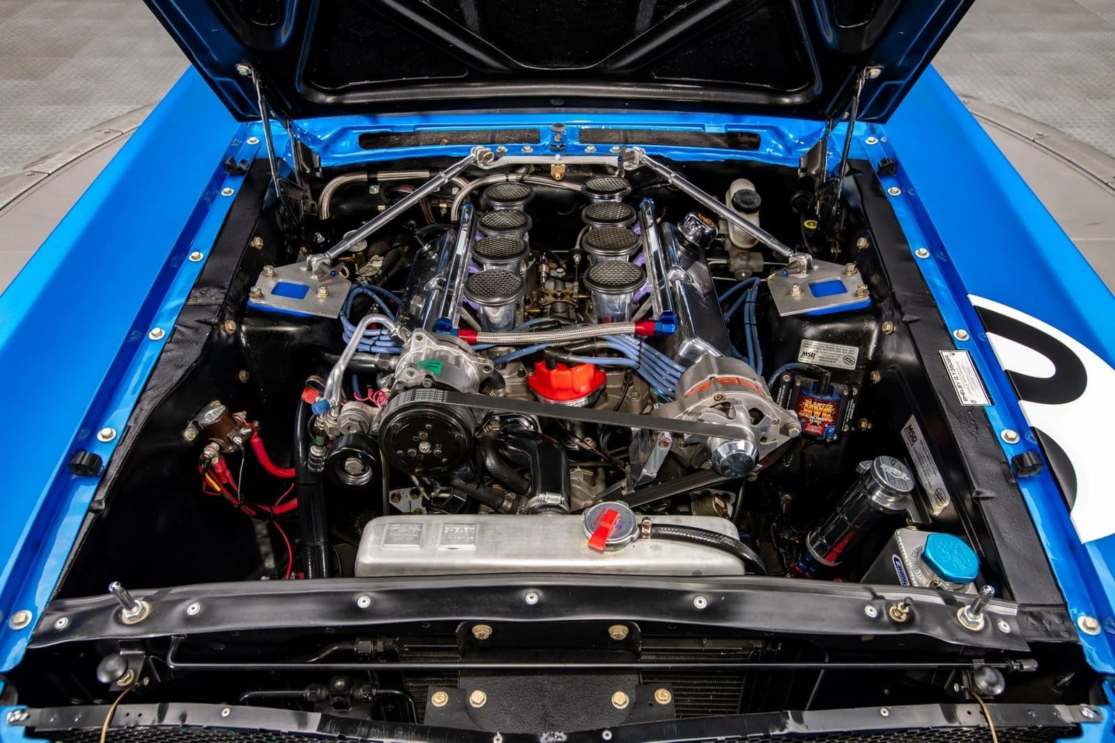 1965 - FORD MUSTANG SHELBY GT350SR BLUE, foto 26