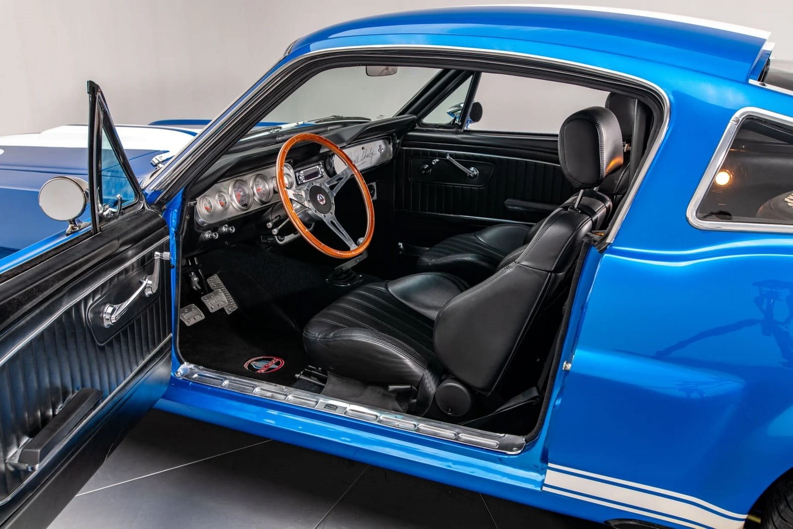 1965 - FORD MUSTANG SHELBY GT350SR BLUE, foto 42