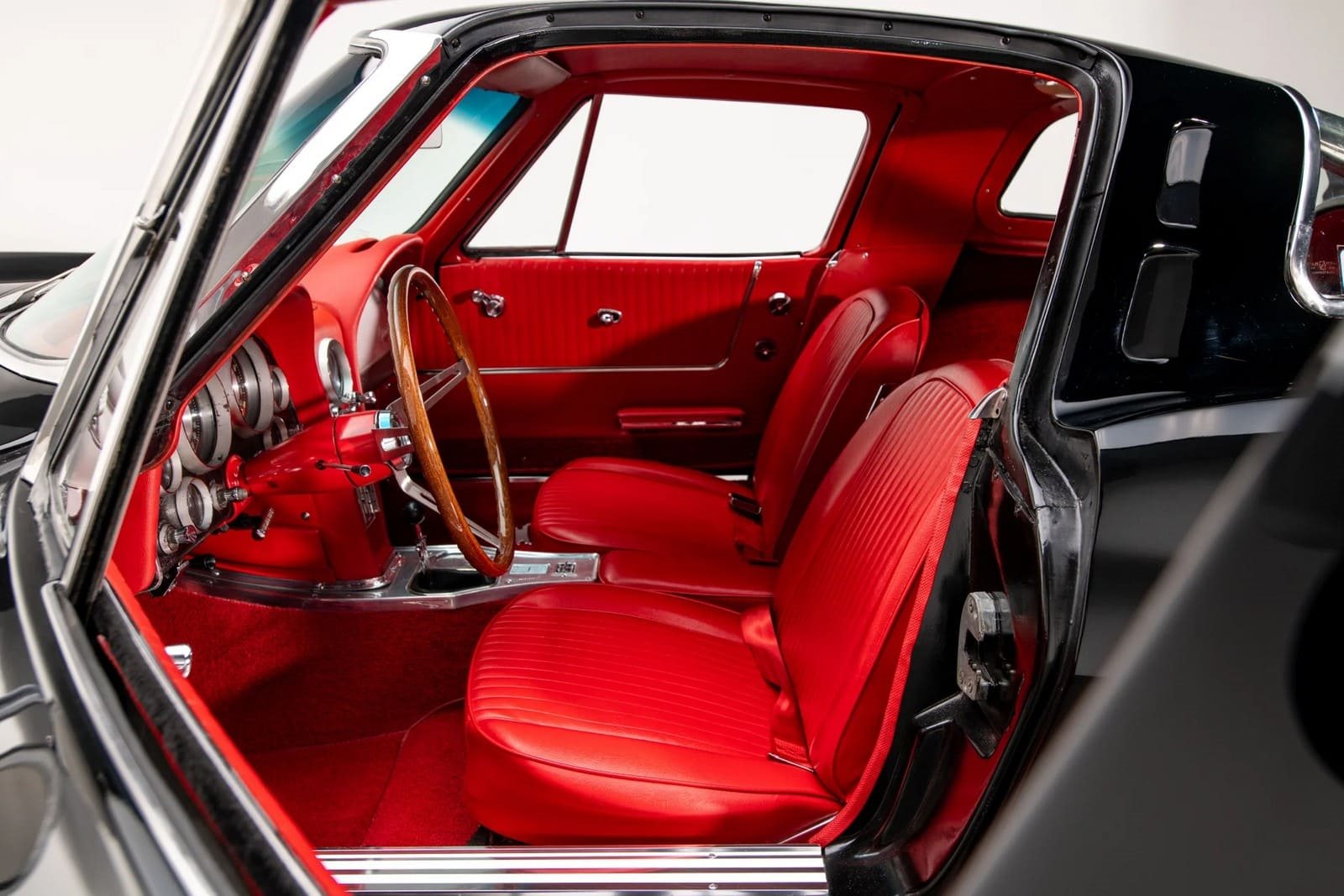 1963 - CHEVROLET CORVETTE TUXEDO BLACK, foto 33