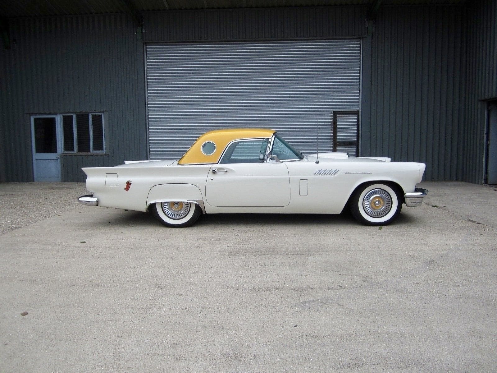 1957 - FORD THUNDERBIRD COLONIAL WHITE, foto 3