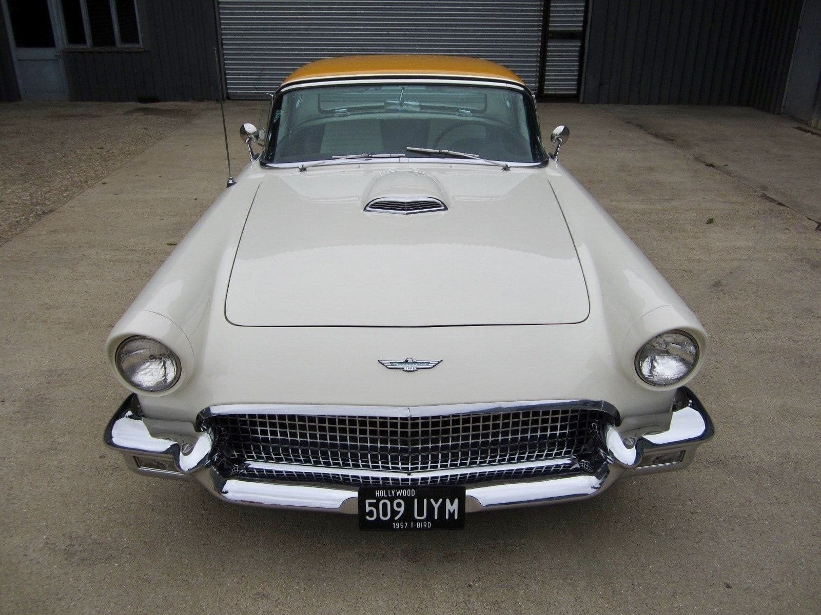 1957 - FORD THUNDERBIRD COLONIAL WHITE, foto 4