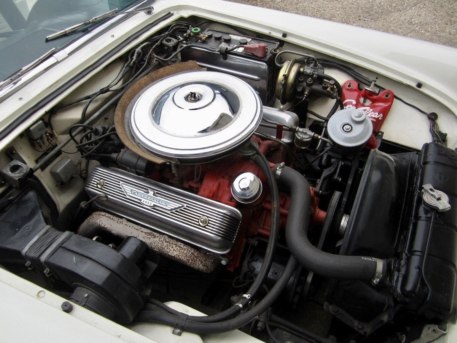 1957 - FORD THUNDERBIRD COLONIAL WHITE, foto 9