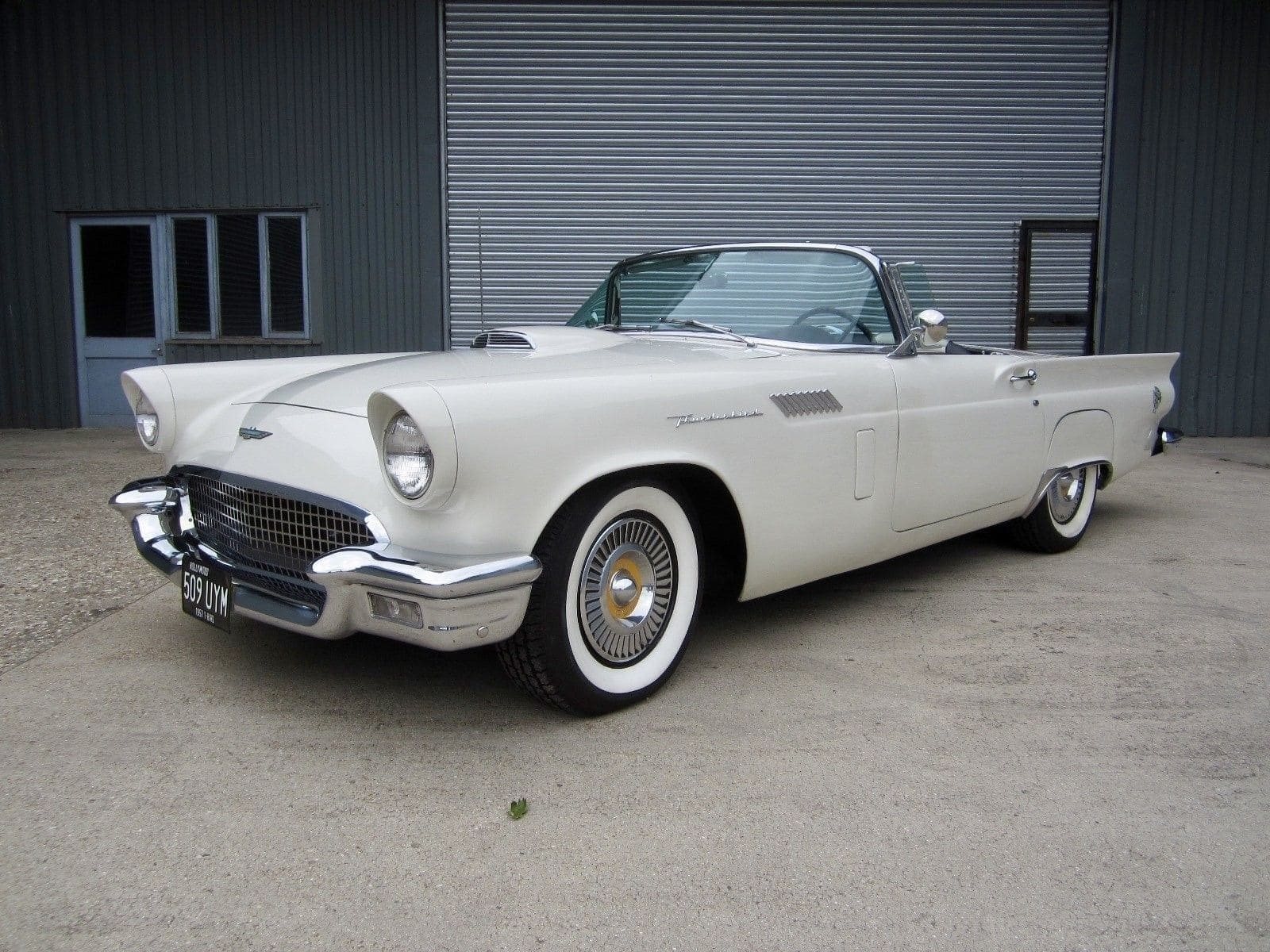 1957 - FORD THUNDERBIRD COLONIAL WHITE, foto 13