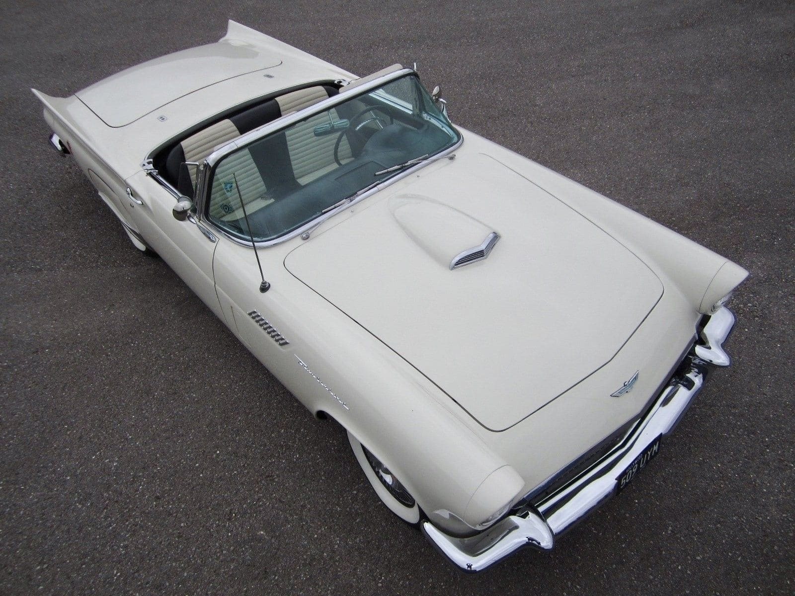 1957 - FORD THUNDERBIRD COLONIAL WHITE, foto 18