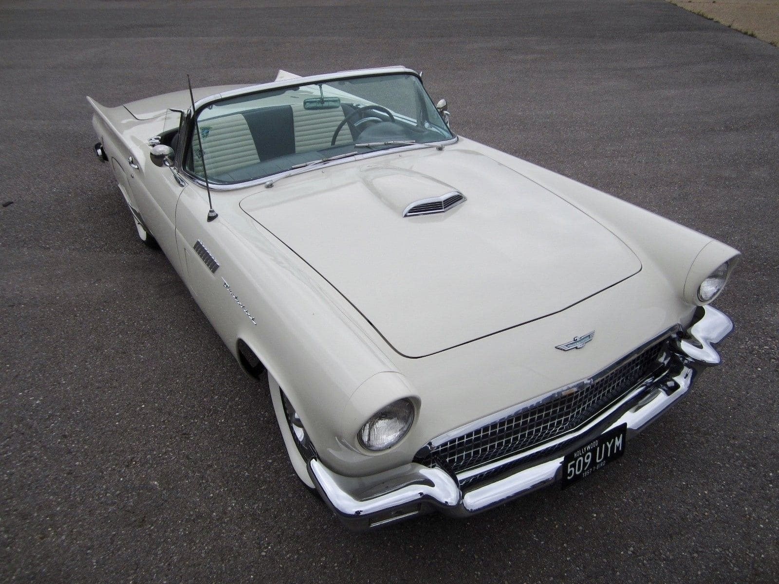1957 - FORD THUNDERBIRD COLONIAL WHITE, foto 19