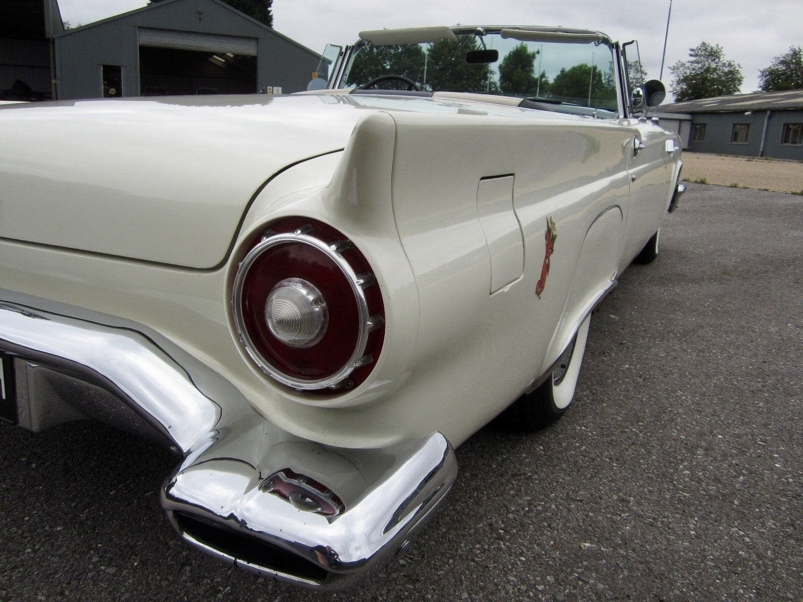 1957 - FORD THUNDERBIRD COLONIAL WHITE, foto 22