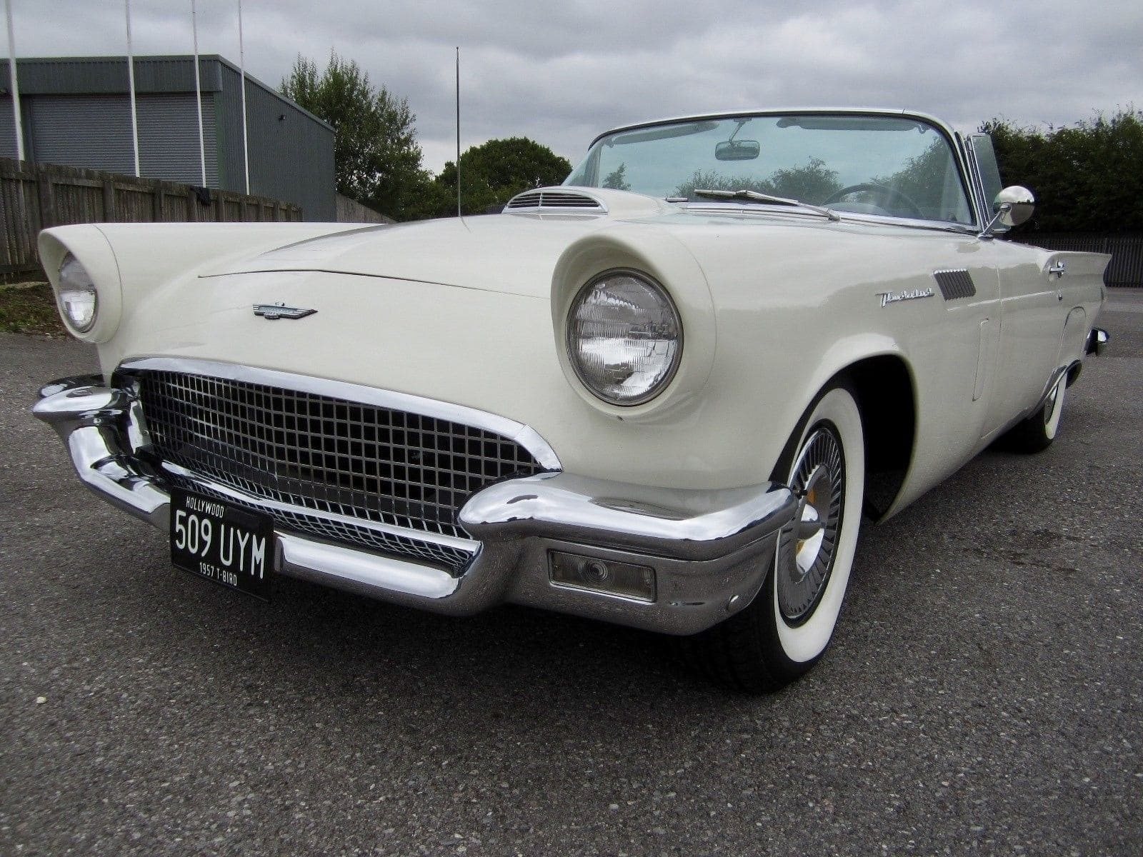 1957 - FORD THUNDERBIRD COLONIAL WHITE, foto 23