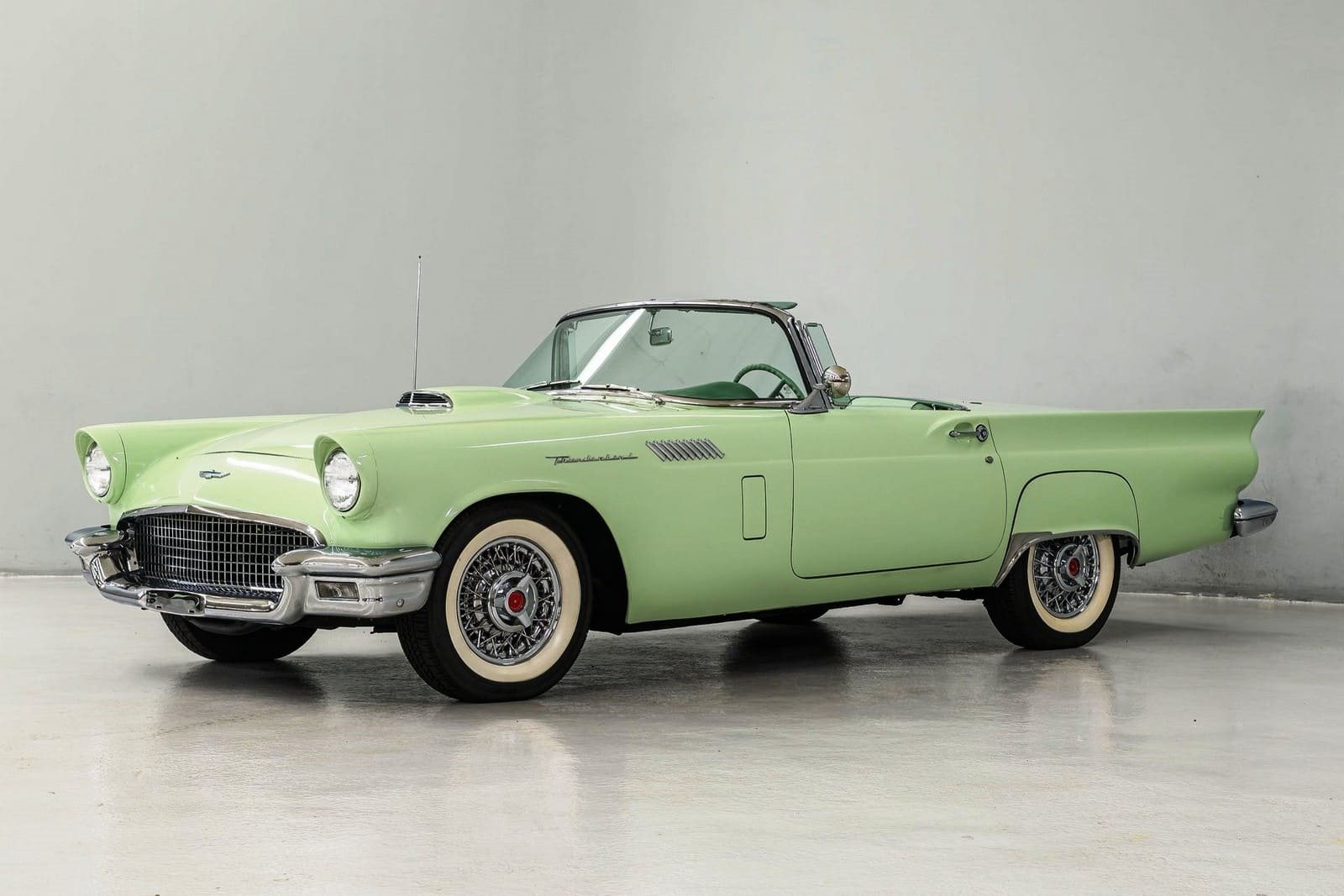 1957 - FORD THUNDERBIRD WILLOW GREEN, foto 1