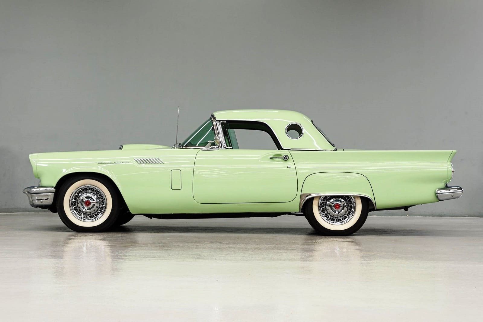 1957 - FORD THUNDERBIRD WILLOW GREEN, foto 2
