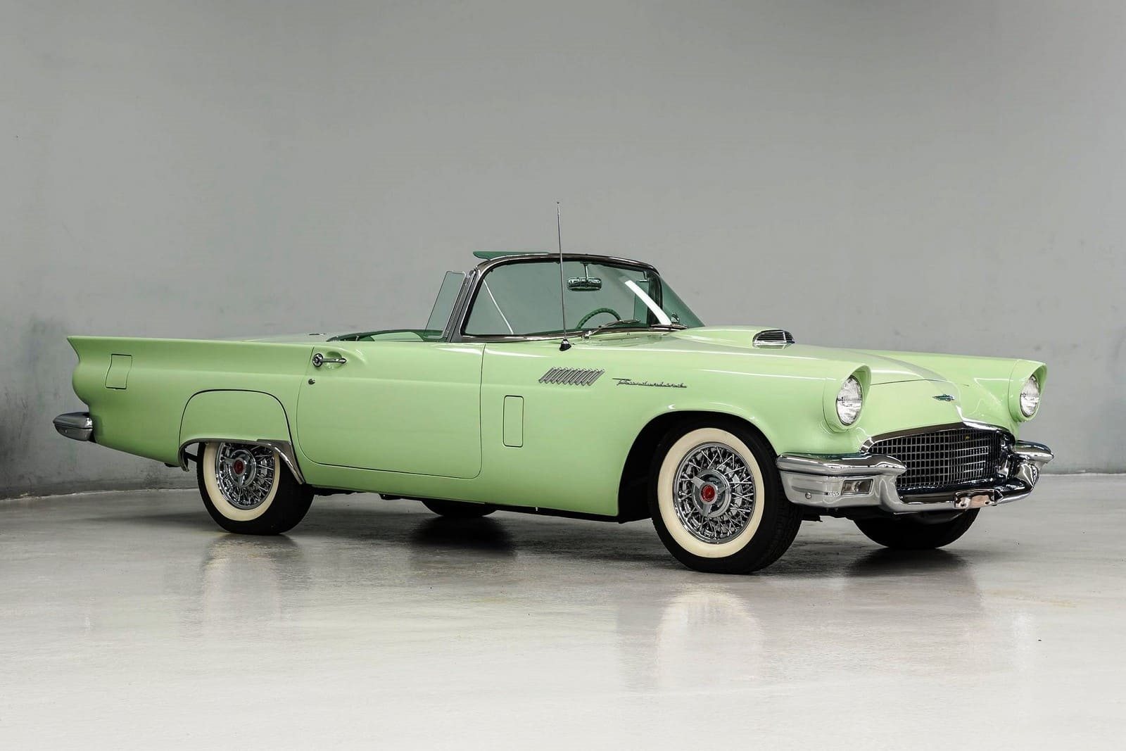 1957 - FORD THUNDERBIRD WILLOW GREEN, foto 8