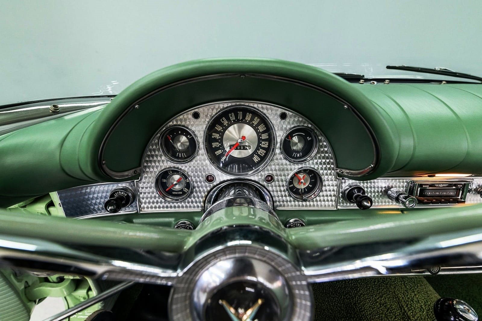 1957 - FORD THUNDERBIRD WILLOW GREEN, foto 11