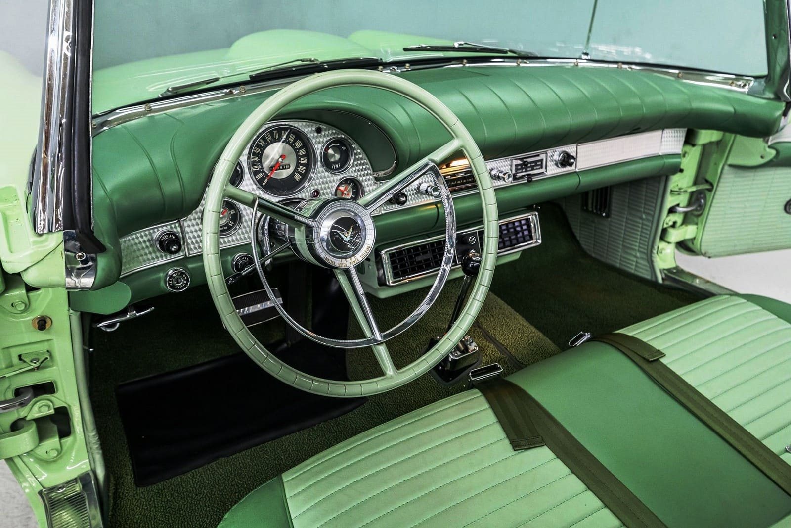 1957 - FORD THUNDERBIRD WILLOW GREEN, foto 14