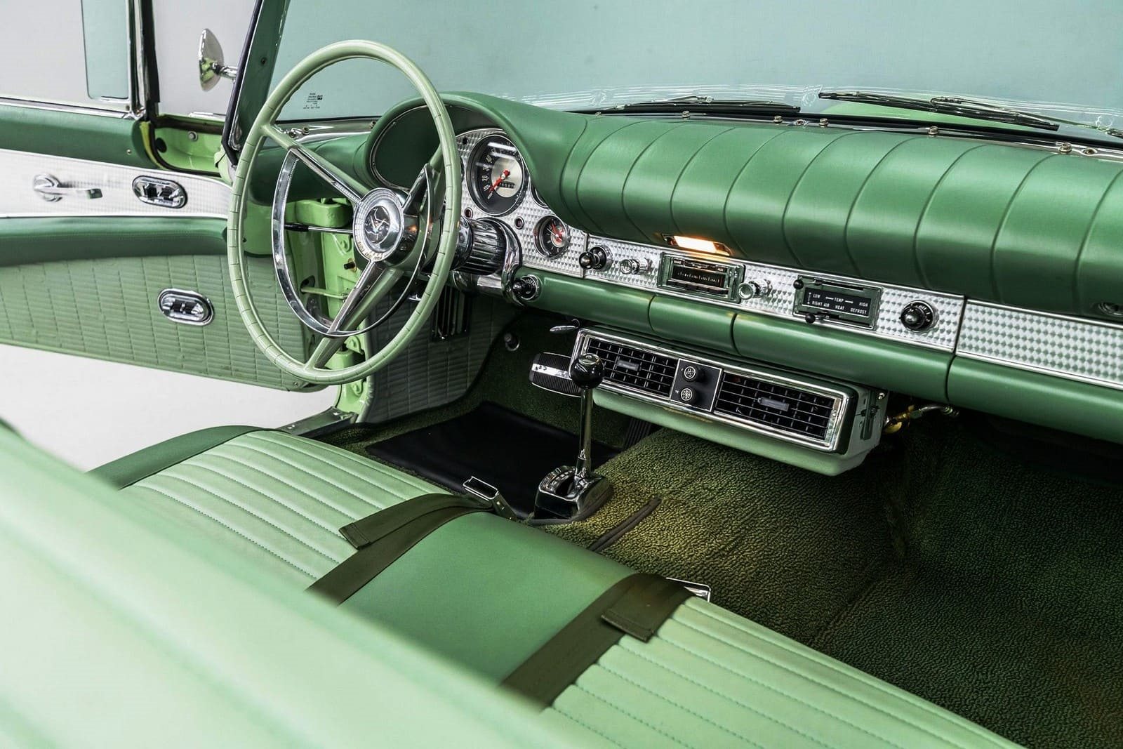 1957 - FORD THUNDERBIRD WILLOW GREEN, foto 24