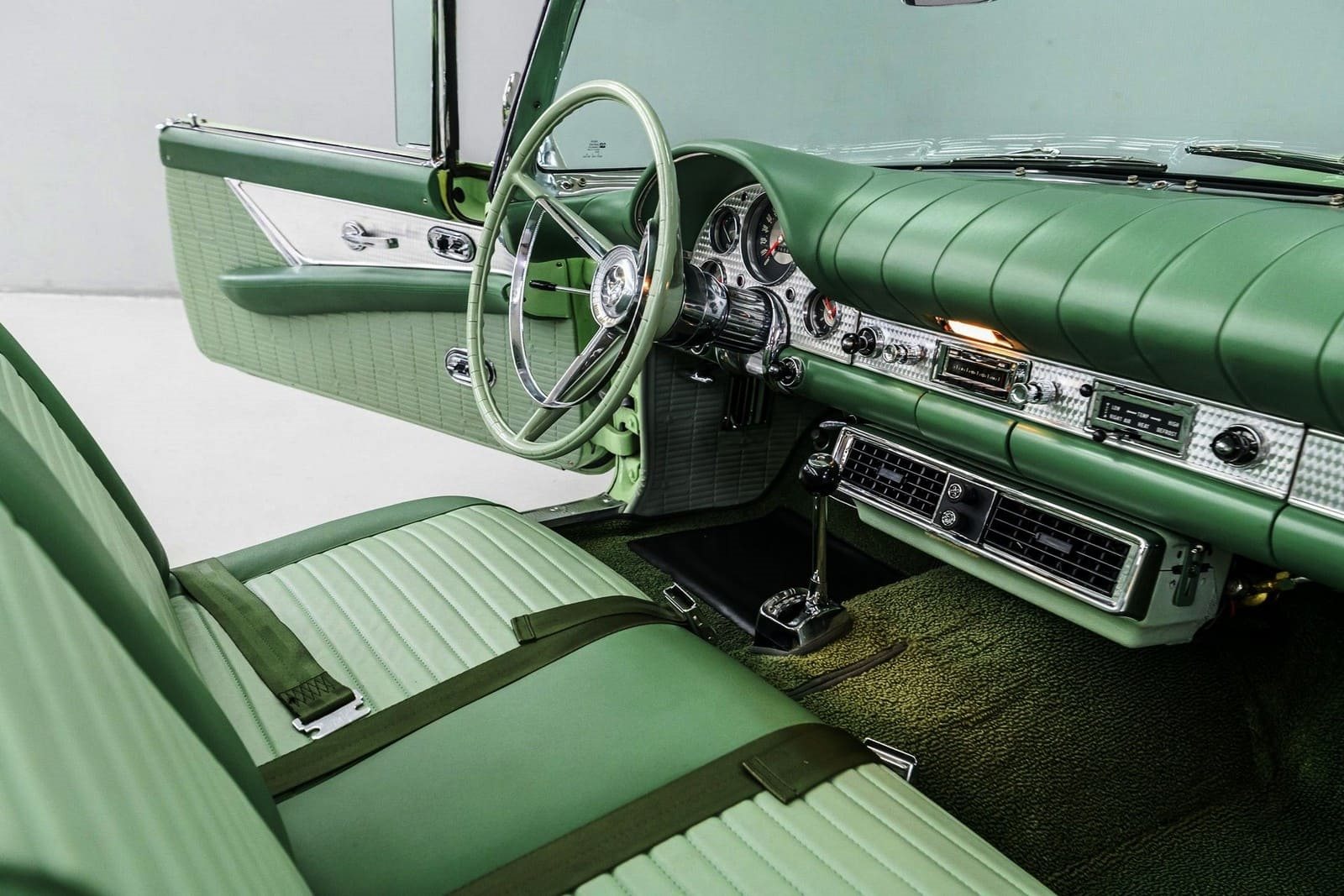 1957 - FORD THUNDERBIRD WILLOW GREEN, foto 25