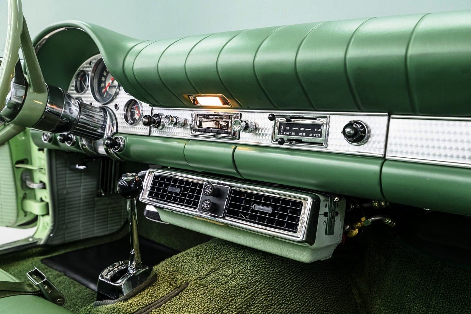 1957 - FORD THUNDERBIRD WILLOW GREEN, foto 28
