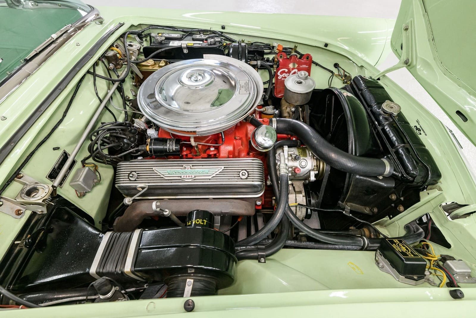 1957 - FORD THUNDERBIRD WILLOW GREEN, foto 37