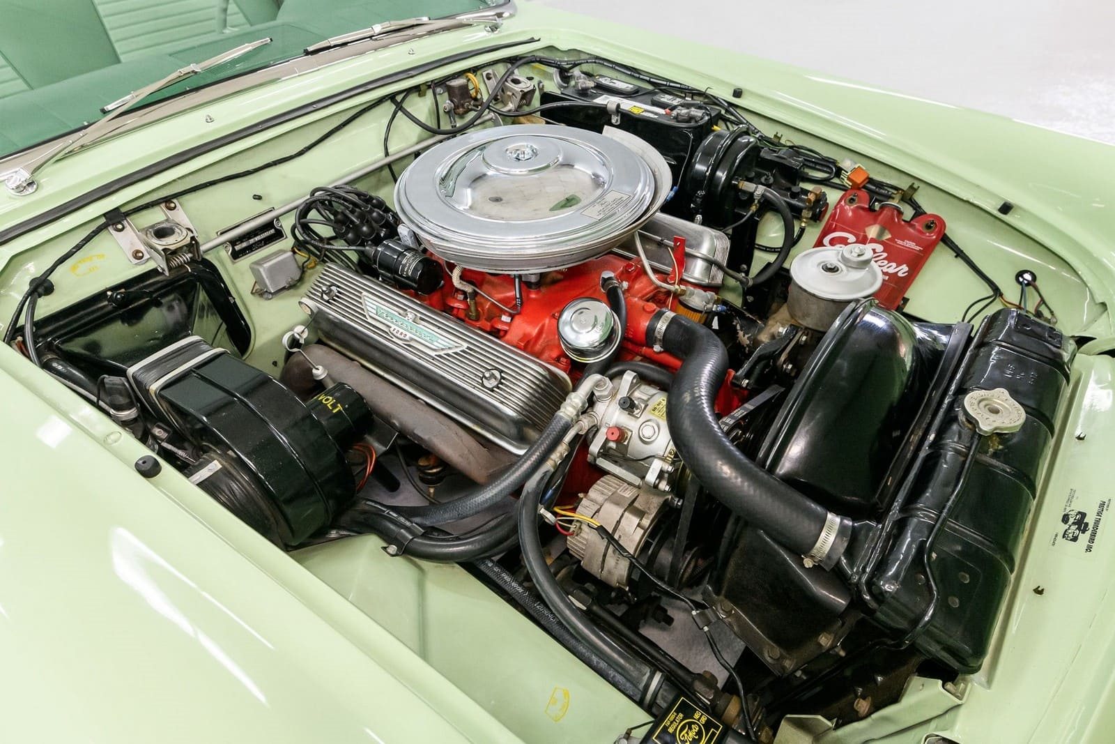 1957 - FORD THUNDERBIRD WILLOW GREEN, foto 38