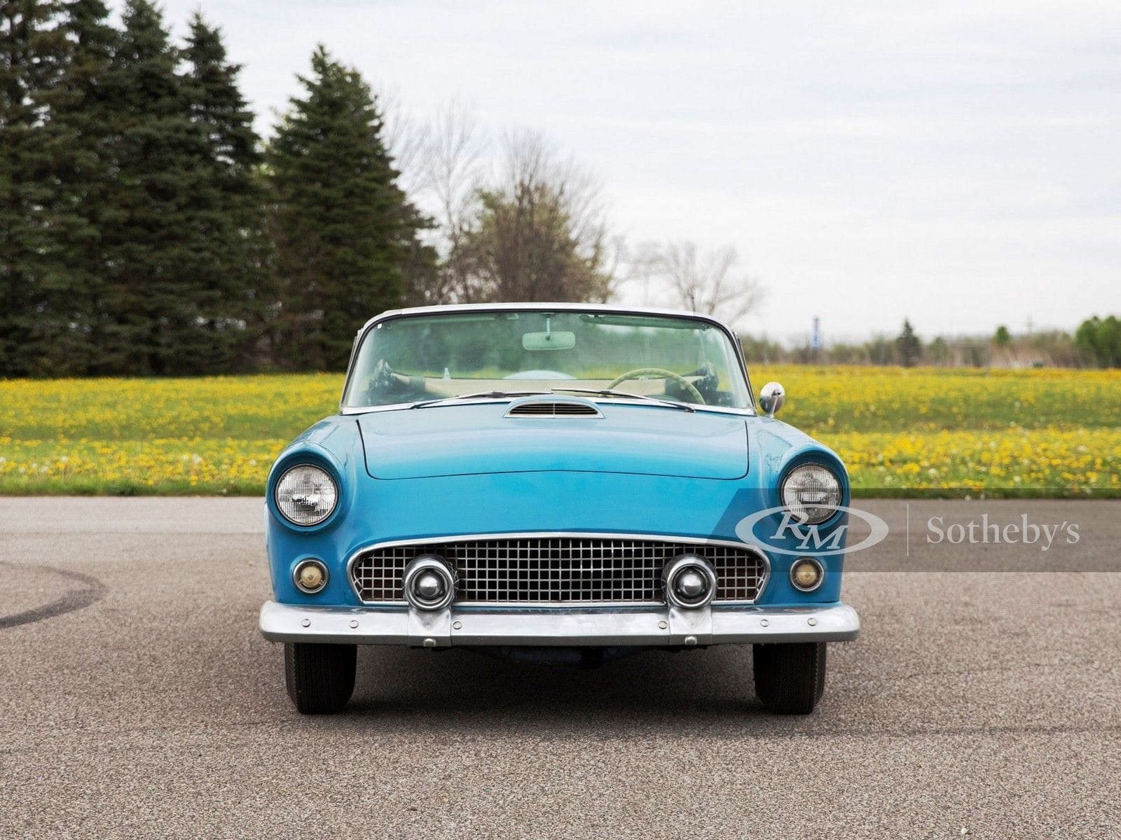 1956 - FORD THUNDERBIRD BERMUDA BLUE, foto 3