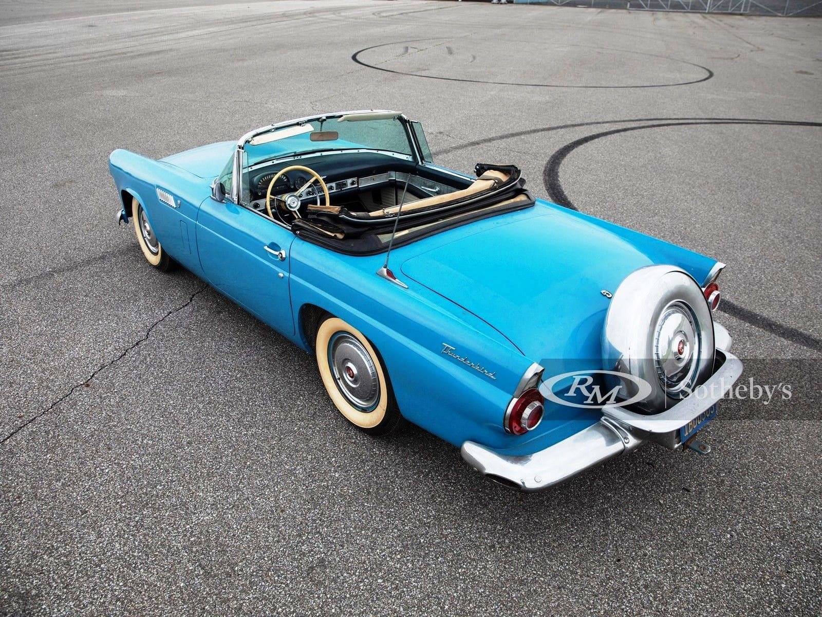 1956 - FORD THUNDERBIRD BERMUDA BLUE, foto 6
