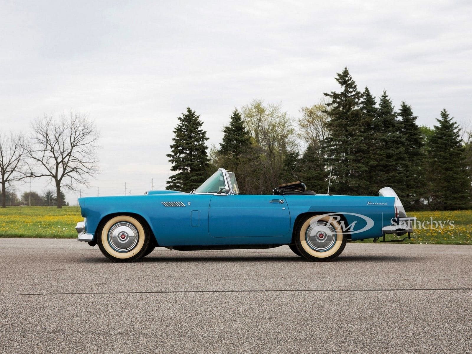 1956 - FORD THUNDERBIRD BERMUDA BLUE, foto 7