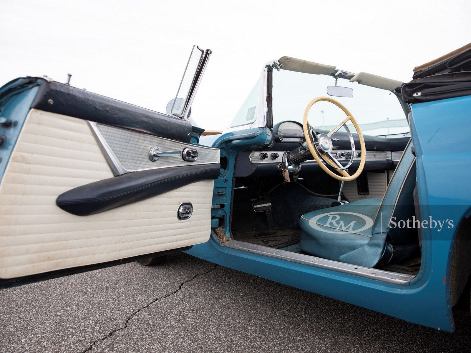1956 - FORD THUNDERBIRD BERMUDA BLUE, foto 13