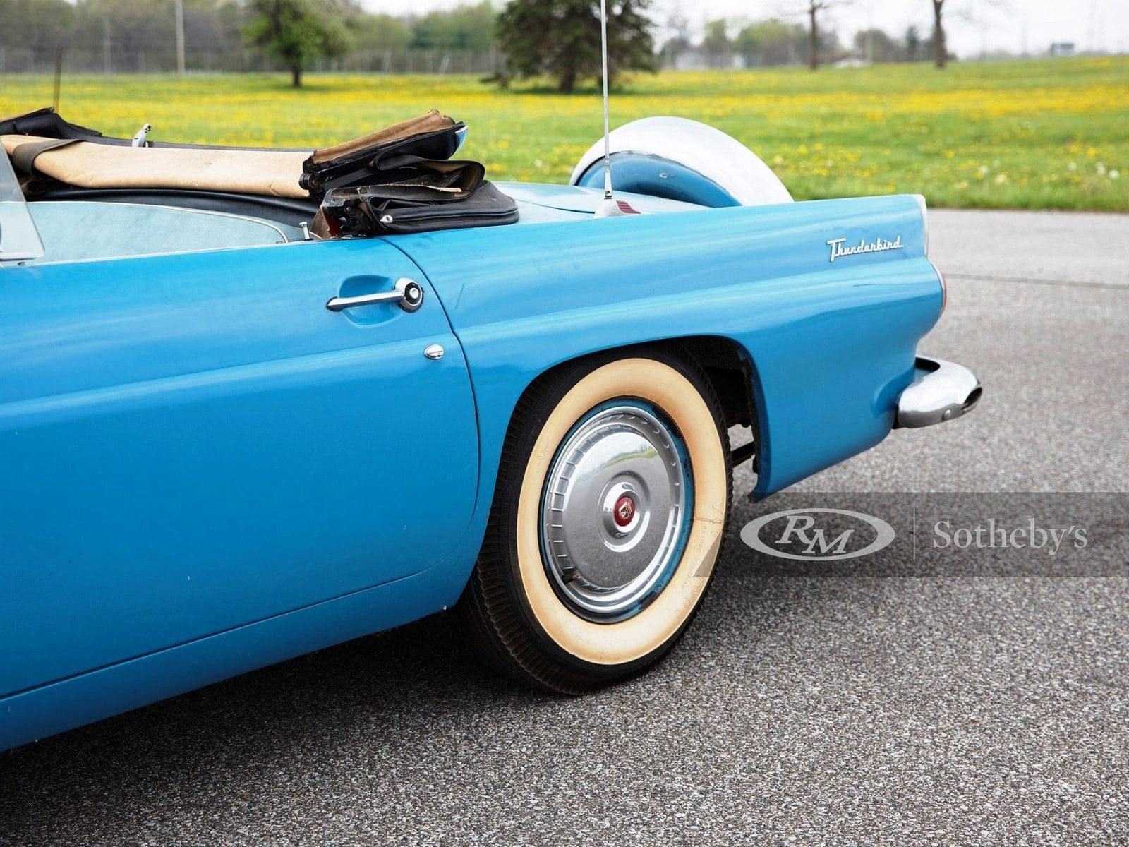 1956 - FORD THUNDERBIRD BERMUDA BLUE, foto 25